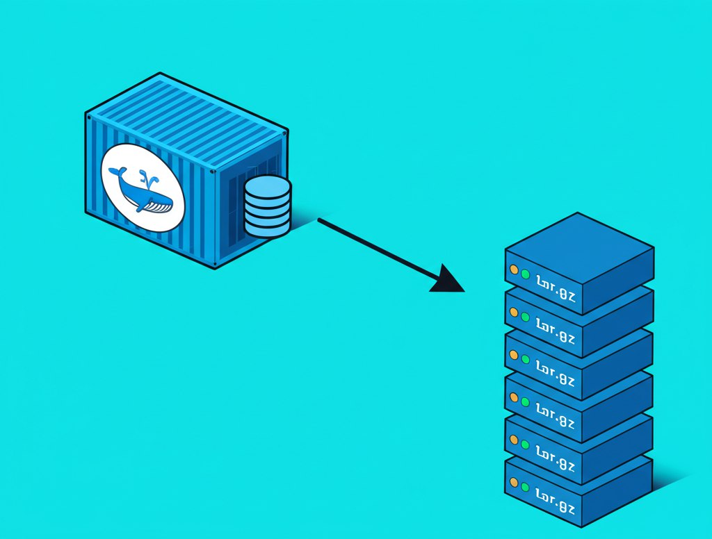 Docker Volume Backup Illustration